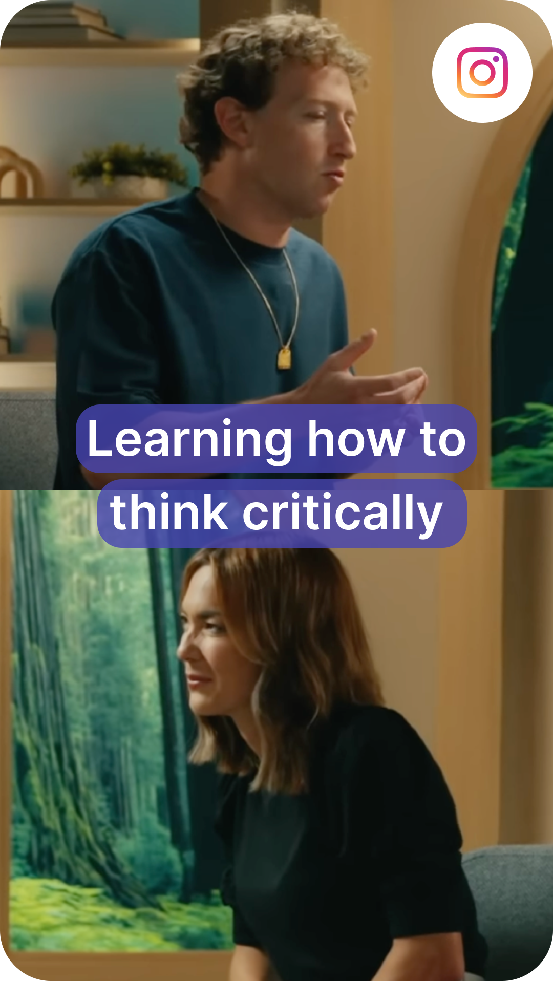 Split screen clip preview