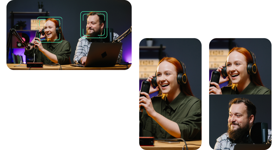 Speaker Detection & Auto Reframing